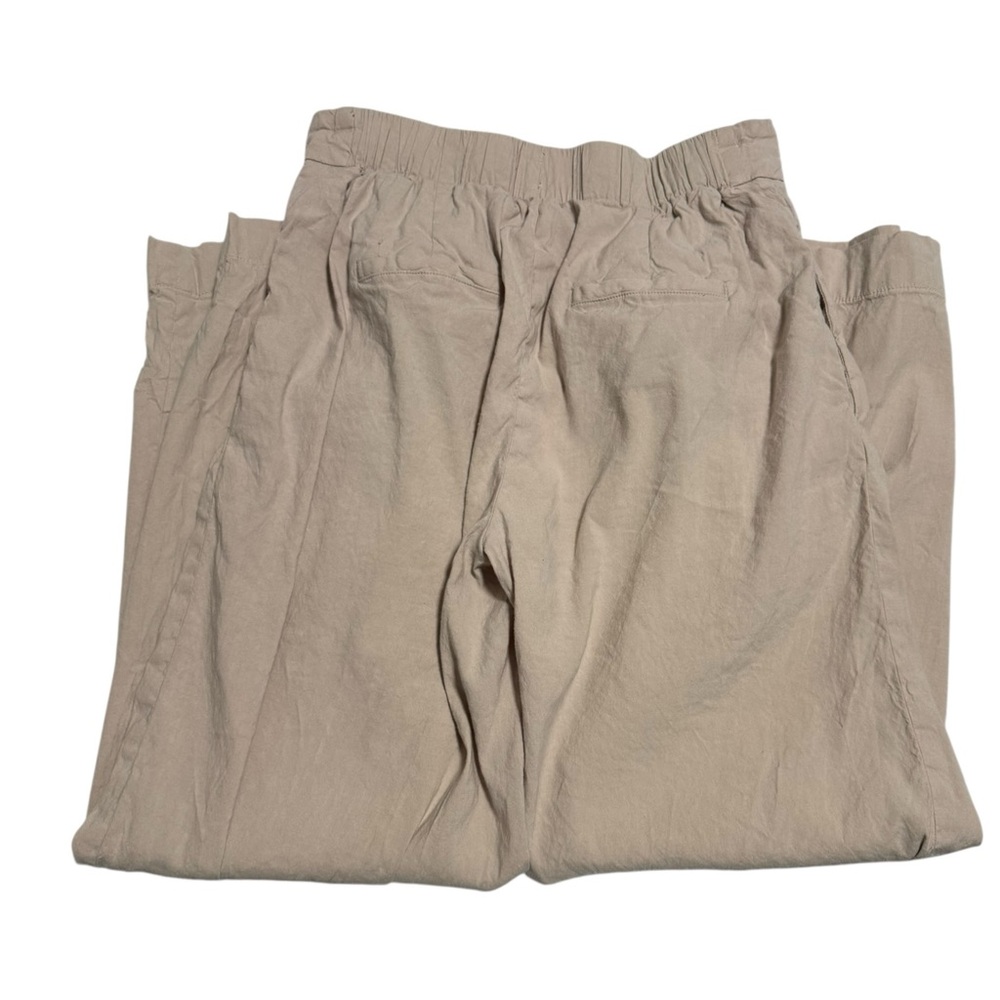 Vince Pleated Women's Trousers Pants Linen Blend XS TALL - Picture 6 of 8